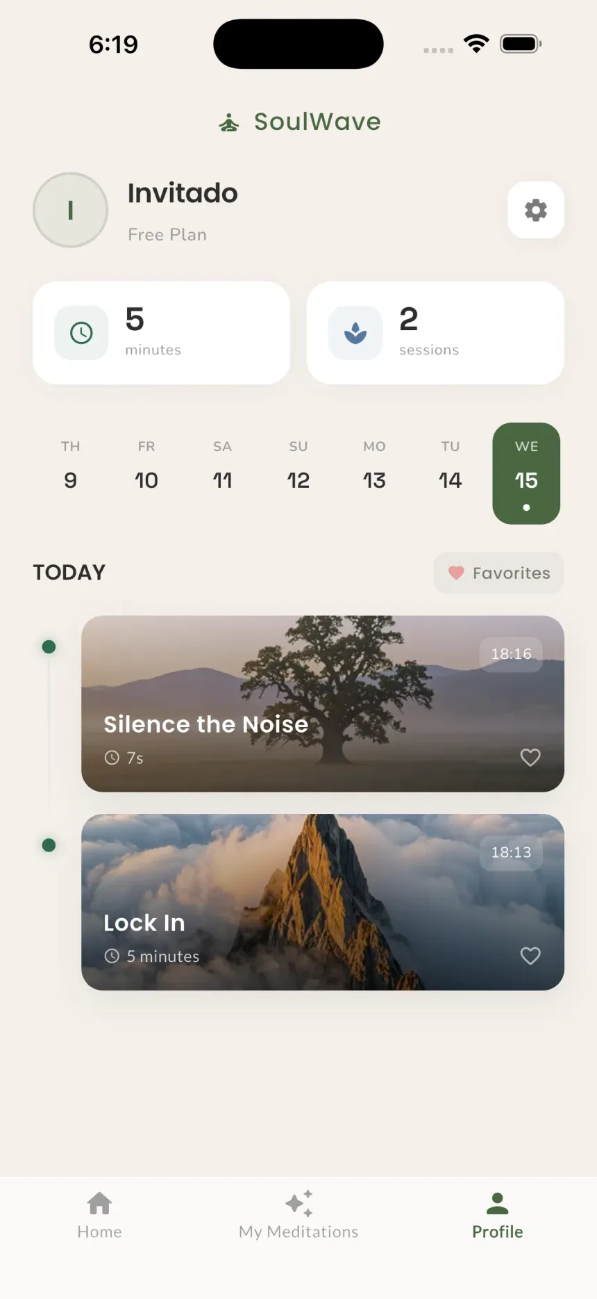 Track every mindful minute